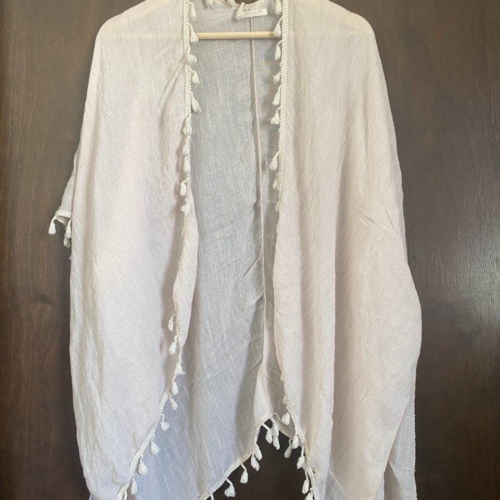 Beautiful Cream Flowy Shall